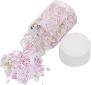 SHERCHPRY 1 Flower Style Craft Sequins Versatile Miniature Filler for DIY Projects Ultra Thin Distinctive Sparkle for Floral Decorations Bracelets Earrings More