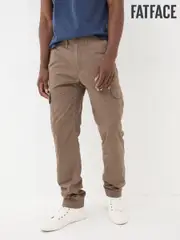 FatFace Bude Brown Cargo Trousers (E50407) | $127