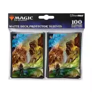 Bloomburrow Swamp (Four Seasons) 100 ULTRA PRO MTG deck protectors card sleeves
