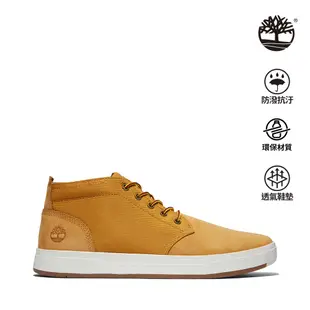 Timberland 男款小麥黃磨砂革休閒鞋|A1OI3231