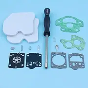 Carburetor Carb Repair Screwdriver Adjust Tool for Mc-Cull-Och CS380 CS340 Redmax GZ380 Chainsaw Air Filter Gasket Spare Part Replacement Parts