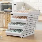 Egg Holder Airtight 20 Grids Refrigerator Dispenser Egg Storage Box Shockproof