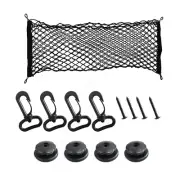 Envelope Style Trunk Cargo Net Storage Organizer Universal Bag Hook FOR Car Rear