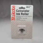 Nukote NR-42 Calculator Ink Roller Black Red Replacement Casio Panasonic Sharp