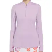 Women's Ben Hogan Sun Protection Long Sleeve 1/4 Zip Shirt
