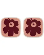 Marimekko Set of 2 Unikko Plates