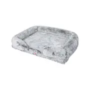 Pawz Memory Foam Pet Bed Sofa XL Grey