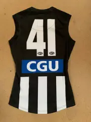 COLLINGWOOD MAGPIES AFL PLAYER MATCH ISSUE HOME OFFICIAL #41 JUMPER PENDLEBURY