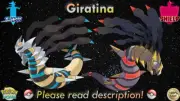 ⚔️Shiny Non-shiny Giratina 6IV️Pokémon Sword Shield HOME (Legal)