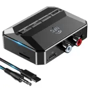 Bluetooth Receiver for Home Stereo Adapter, Bluetooth to RCA Adapter NFC-Enab...
