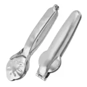 2PCS Chestnut Clip Cracker Stainless Steel Walnut Opener Pliers with Thumb5730