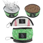 Pets First MLB Collapsible Pet Bowl for Dogs & Cats Portable Dog Travel Bowl