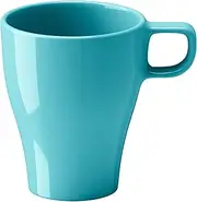 IKEA Stoneware Coffee Mug (250ml, Turquoise)