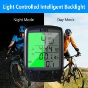Bicycle Speedometer and Odometer Wired Waterproof Bike Computer with LCD Display