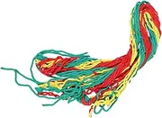 Toddmomy Safety Netting Climbing Cargo Net Boys and Girls Outdoor Playground Net 1m x 3m Multicolored for Obstacle Training Stairs Safety