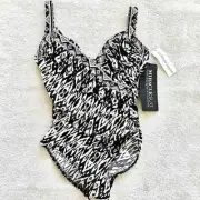MIRACLESUIT NWT Tiki Slimming One Piece Underwire Support Size 10 Slimming