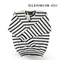 在飛比找momo購物網優惠-【Glenmuir】白色圓領棉線衫(針織衫 毛衣 長袖毛衣 