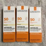 3 X La Roche-Posay Anthelios Clear Skin Dry Touch SPF 60 Sunscreen Exp 12-2024