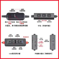 在飛比找Yahoo!奇摩拍賣優惠-杭普 VT200電話耳機客服耳麥 USB話務員頭戴式 呼叫中