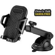 Sansai Car GPS Phone Holder 360 Degree Rotation Extendable Arm Suit 58 to 90mm