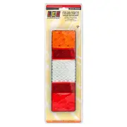 LED Autolamps Stop Tail Indicator Reverse Light 33 LED Lamp 12-24V Blister