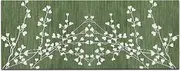 Runner Rug, 16x47 Long Entryway Rug, Floral Pattern Carpet Runner with Non-Slip Back Comfortable Washable Decorative Long Runners for Hallways, Entryway, Kitchen-