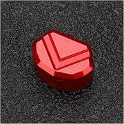 Motorbike Button Cover for HON&DA CRF250L CRF300 CRF300L for Rally Motorcycle Turn Signal Switch Keycap(Red)