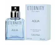 Eternity Aqua By Calvin Klein Edt Spray 3.4 Oz