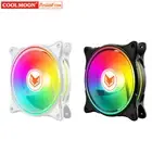 COOLMOON 120mm Case Fan 24 LED Computer Case Fan Computer Chassis Fans Aura Sync