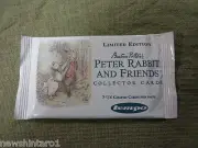 #D505. UNOPENED 1996 AUSTRALIAN TEMPO PETER RABBIT COLLECTOR CARDS