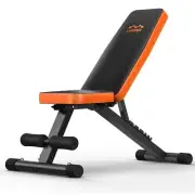 Weight Bench for Home Gym Adjustable and Foldable 660LB Weight Bench Multi-Pu...