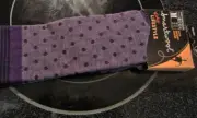 Smartwool Socks Kids Lifestyle M 12/2.5 Merino Wool Grape Oui Mademoiselle