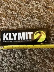 Klymit Comfortable Rugged Lightweight Sticker Decal Backpacking Camping Aprx 7”