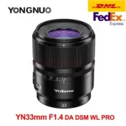 YONGNUO 33mm F1.4 DA DSM WL Pro APS-C AF Lens f Sony E Mount Camera YN33mm F1.4S
