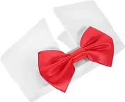 Totority Fashionable Dog Bow Tie Collar Elegant Cat Collar Bow Tie for Dog Cat Parties