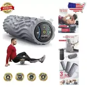 Versatile Vibrating Foam Roller – USB Rechargeable Relief for Neck, Legs & Back