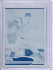 2012 Topps Pro Debut Manny Banuelos Cyan Printing Plate..Only 1/1 in World