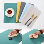 Heat Resistant Waterproof Pad Silicone Mat Table Placemat Counter Protector