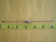 10 PCS. STRAIGHT DOWN BOTTOM BOUNCER SINKER, 1/8 OZ. W/S. STEEL WIRE .041 X 5"