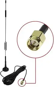 KMLPJP 7dBi SMA Male Connector High Gain 4G LTE CPRS GSM 2.4G WCDMA 3G Antenna Network Reception Adapter for