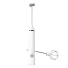 Milk Frother, Rechargeable hand-Held Electric Milk Frother 3 Adjustable USB C...