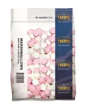 Trumps Marshmallows Mini Pink & White 375g x 1
