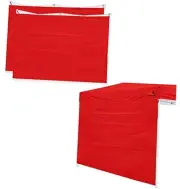 SunWall for 10x10 Pop Up Canopy Frame, 3 Pack SideWall Only (10X10, Red)