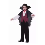 New Rubies Boys Child The Count Vampire Halloween Party Costume Size Medium M