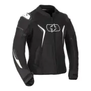 Oxford Omega 1.0 Air Ladies Motorcycle Textile Jacket Black / White