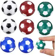 BESPORTBLE 8 Pcs Mini Foosball Table Balls Replacement Balls for Table Soccer Games for Family Fun and Party Decorations