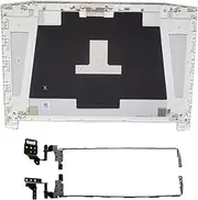 New Compatible for Acer Predator Helios 300 G3-571 G3-572 G3-573 PH315 PH315-51 Rear Lid TOP Case Laptop LCD Back Cover/LCD Hinges L&R (Color : White A and Hinges)