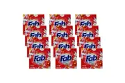 12PK Fab 1kg Laundry Powder Fresh Blossoms Front & Top Loader Stain Remover