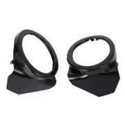 Fog Light Frames / Surroundings for E46 with Front Bumper black