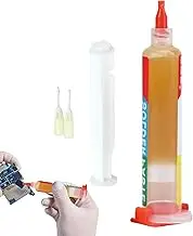 Solder Flux | 10ml No-Clean Strongly Adhesive Paste for Welding | Solder Paste Syringe for Telephones, Circuit Boards, Televisions, Sensor, Metal Casing, Motors Borato
